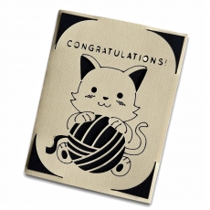 Grukarte Katzen „Congratulations“